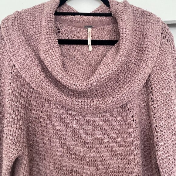 FREE PEOPLE By Your Side Cowl Neck Sweater - Picture 3 of 6